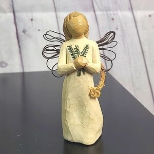 Willow Tree Demdaco Angel of Remembrance 2001 Resin Figurine 5 Inch Collectible